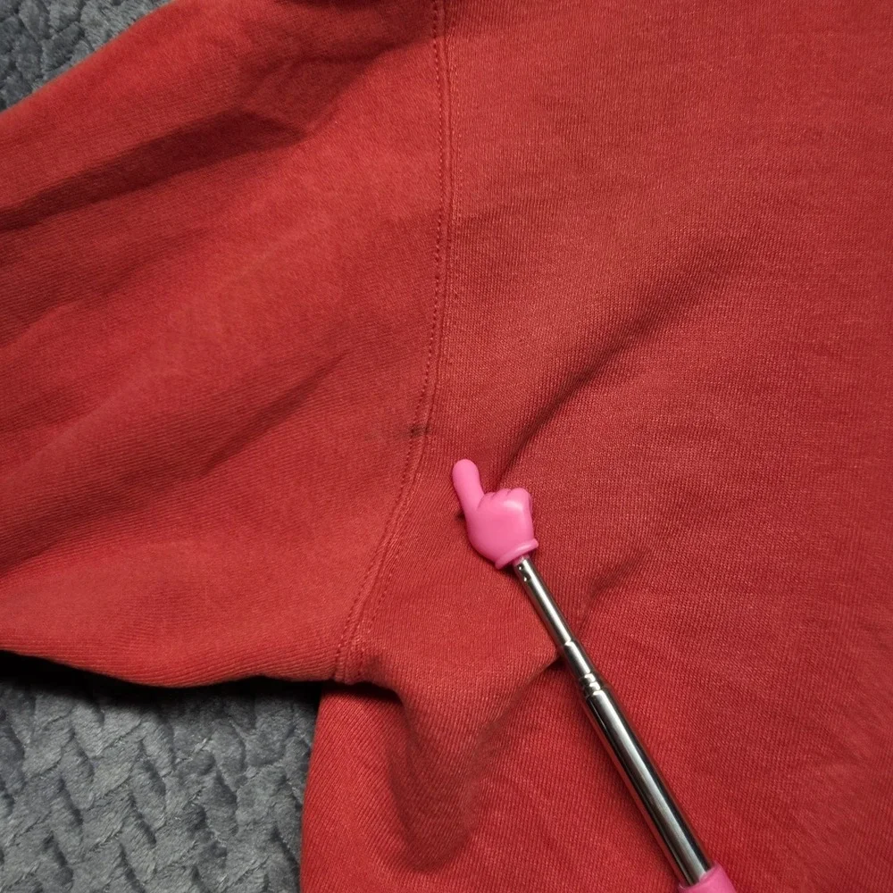 Vintage Stark County‎ Rebels Russell Athletic Sweatshirt Red XL Made in USA